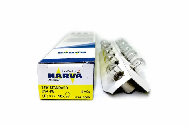 NARVA 24V4W BA9s