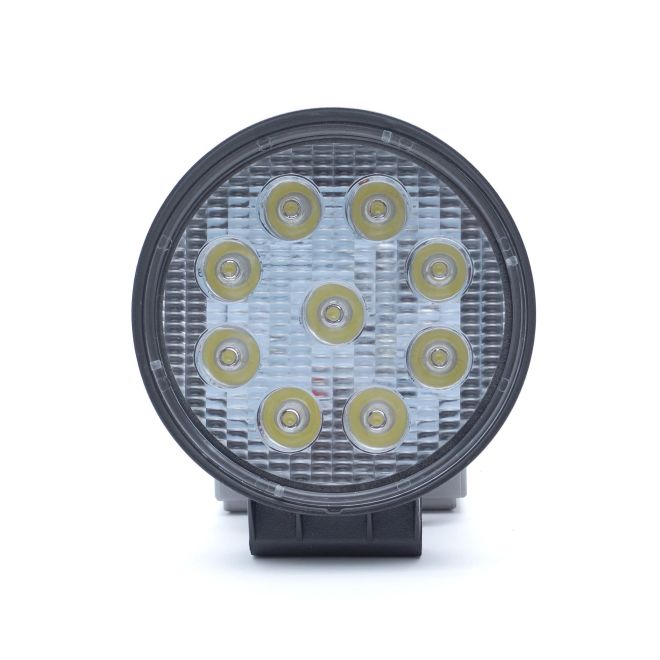 Фара светодиодная Mini 9 Led 27W Round (круг)