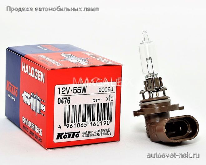 KOITO HB4 12v55w P22d (9006J)