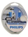 PHILIPS H11 12v55w RGJ19-2 Cristal Vision 4300k (2шт.) + W5W (2шт.) BOX