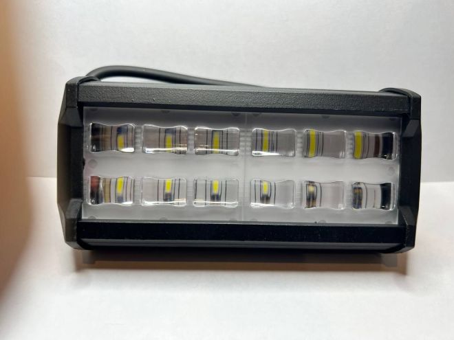 Фара светодиодная (J-08) 9-36v CREE 12 LED (178*76*50)
