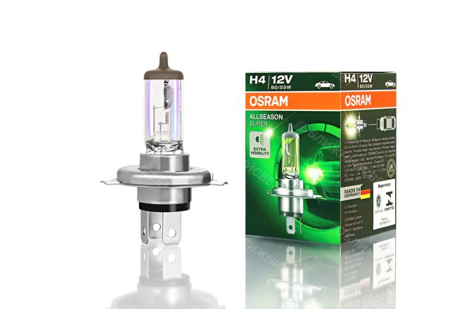 OSRAM H4 12v60/55w P43t Allseason Super +30%