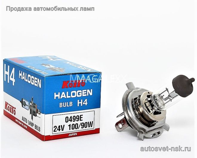 KOITO H4 24v100/90w P43t