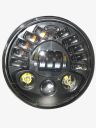 Фара светодиодная JR-105-45W 5,75 inch (3+3 с линзами+ДХО+поворот)