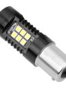 Светодиод 1156 (1 конт)  21 SMD (2835) + линза 9-32V CANBUS (BI+/-) (крас.)