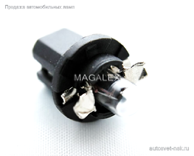 BOCXOD 12v1.2w B8.5d (BAX10d) Black (с потрон.)