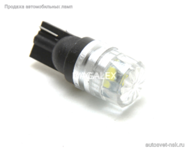 Светодиод Т10 CRYSTAL  (бел.)