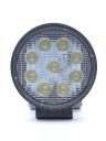 Фара светодиодная Mini 9 Led 27W Round (круг)