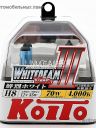 KOITO H8 12v35w PGJ19-1 (70w) Whitebeam 4000K (2шт.) BOX