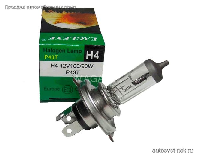 EAGLEYE H4 24v-100/90w P43t
