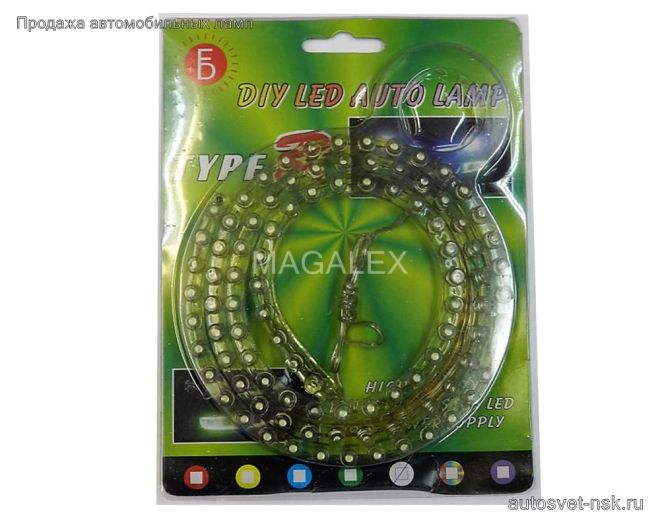 Лента диодная  "Великая Стена" 120 см красная