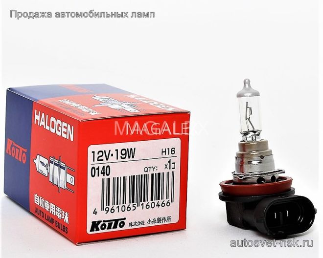 KOITO H16 12v19w PGJ19-3