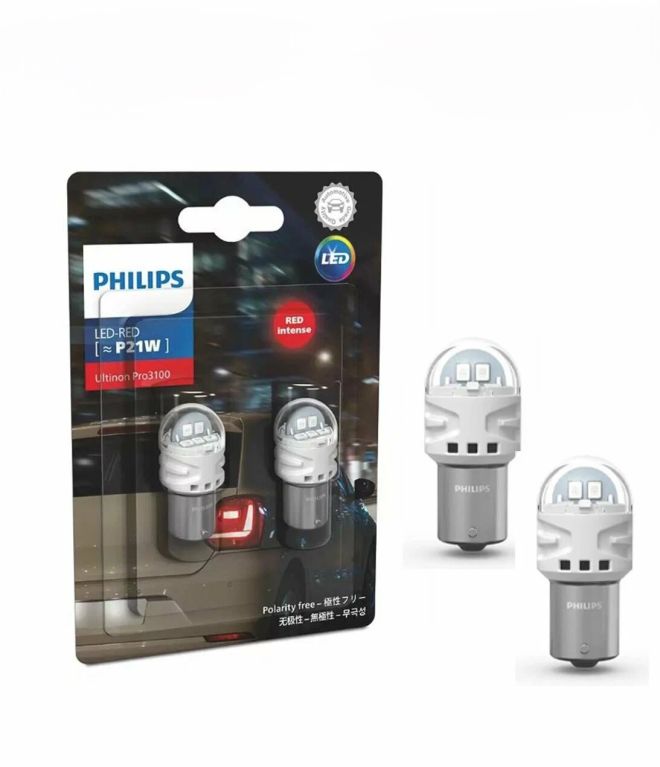 PHILIPS P21W  Ultinon Pro3100 White (бл. 2шт)