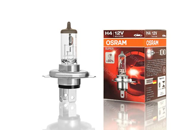 OSRAM H4 12v60/55w P43t Super+30%