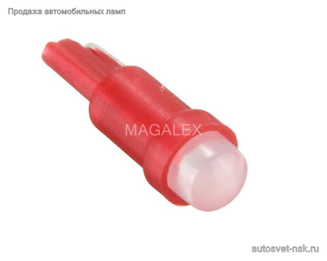 Светодиод Т5 COB (крас.)