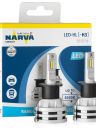 NARVA H3 LED RANGE PERFOMANCE 6500K (2шт) 12/24V