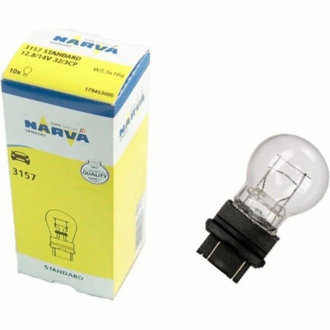 NARVA 12v27w W2,5x16q пластик.цоколь