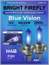 H4B 12v-60/55w P30t (Blue Vision 5000k) (2шт.) Bright Firefly