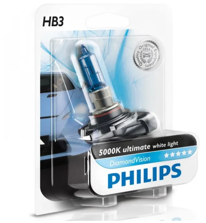 PHILIPS HB3 12v60w P22d Diamond Vision 5000k