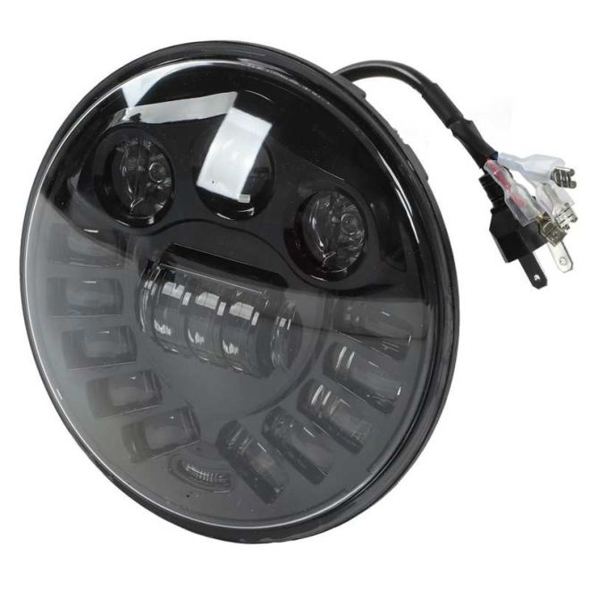 Фара светодиодная JR-105-45W (3+3 с линзами+ДХО+поворот)