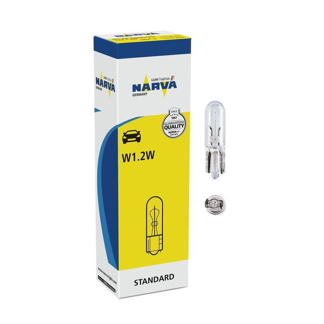 NARVA 12v1,2w W2x4,6d (б/ц)