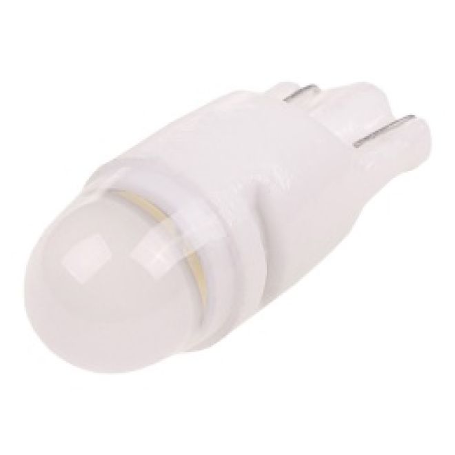 BOCXOD Светодиод (12V) T10 2 SMD (2835) Ceramics Round LENS бел. (шт)
