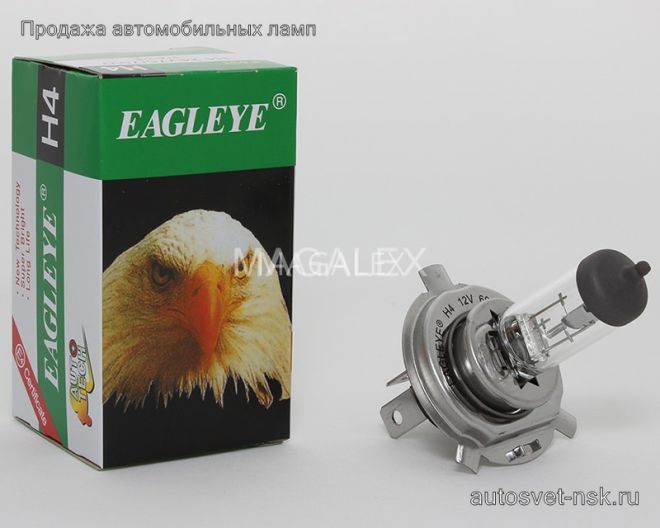 EAGLEYE H4 12v-60/55w P43t