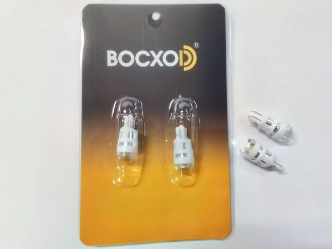 BOCXOD Светодиод (12V) T10 1 SMD (3030) 3W (OSRAM) (бл. 2шт.)
