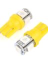Светодиод Т10  5 SMD (5050) (желт.)