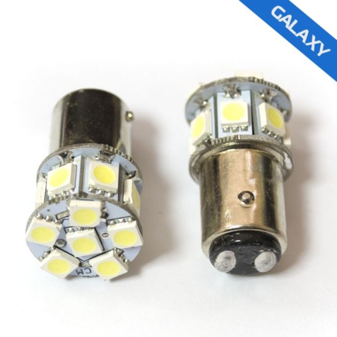 BOCXOD Светодиод 1157 (P21/5W) 13 SMD 2 конт. BAY15d (упак. 10шт)