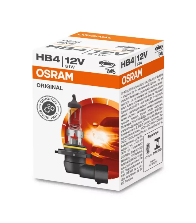 OSRAM НВ4 12v51w P22d
