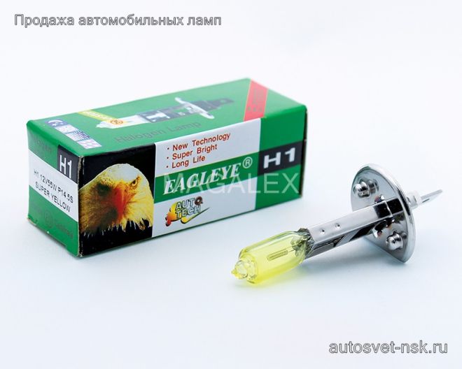 EAGLEYE Н1 12v-55w P14.5s Super Yellow