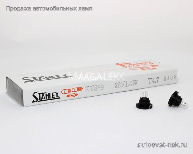 STANLEY 28v1.4w (с патр.) T4.7 (KT889)