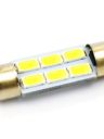 Светодиод AC  6 SMD (5730) 12V (салон 31мм) CANBUS
