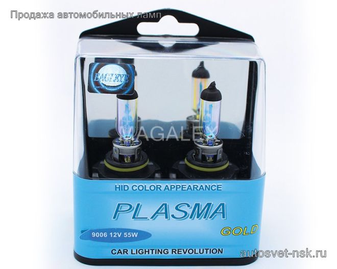 EAGLEYE HB4 12v-55w P22d Plasma Gold (2шт.) (9006)