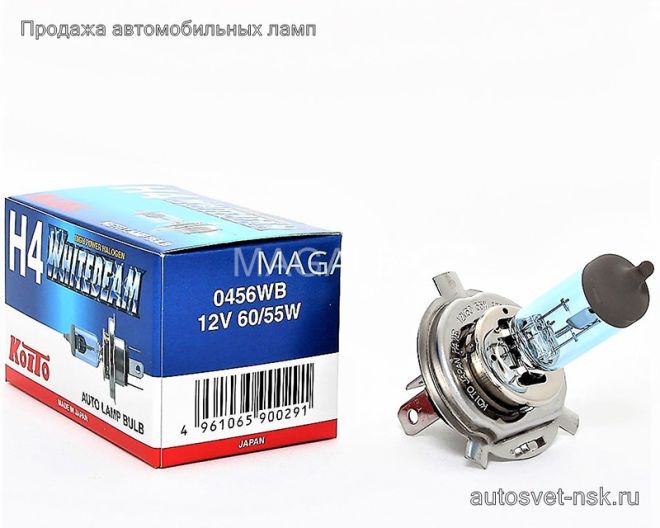 KOITO H4 12v60/55w P43t Whitebeam