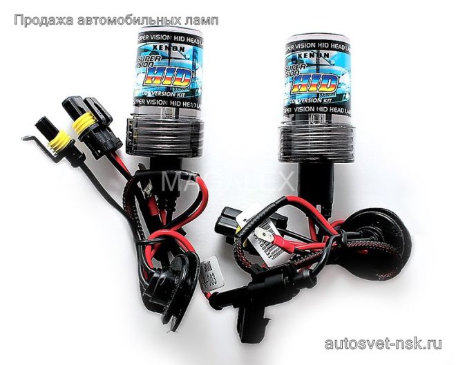 Лампа HID H7 Xenon 6000k (2шт)