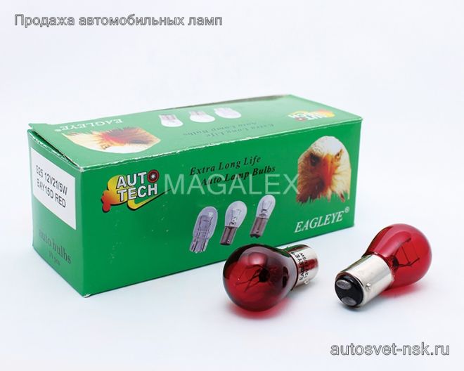 EAGLEYE 12v21/5w Red BAY15s