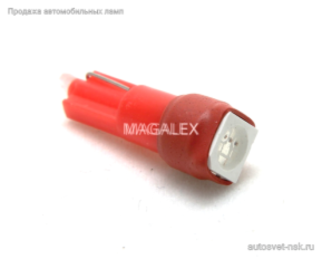 Светодиод Т5  1 SMD (5050) (красн.)