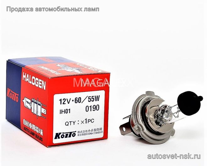 KOITO H4B 12v60/55w (Nissan)