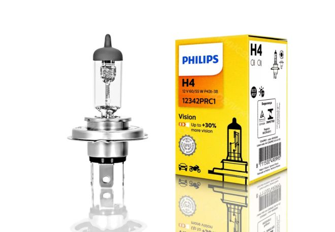 PHILIPS H4 12v60/55w P43t Vision Premium+30%