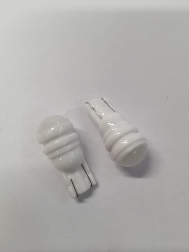 BOCXOD Светодиод (12V) T10 3 SMD (2835) Ceramics Матовый бел. (шт)