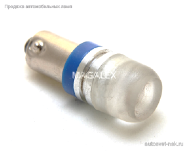 Светодиод Т8,5 Линза (син.)