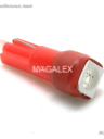 Светодиод (24v) Т5  1 SMD 5050 (крас.)
