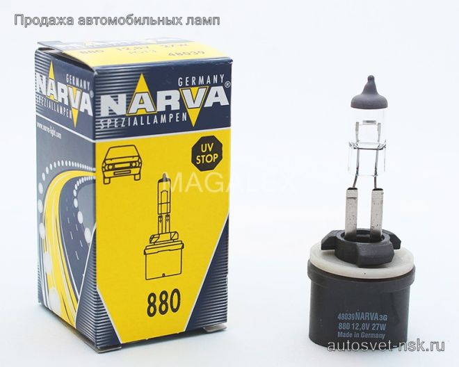 NARVA  H27 12v27w PG13 (880) ORIGINAL