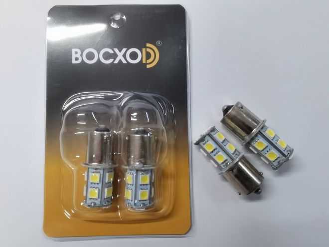 BOCXOD Светодиод (12V) 1156 (1 конт.) 13 SMD (5050) (бл. 2шт)