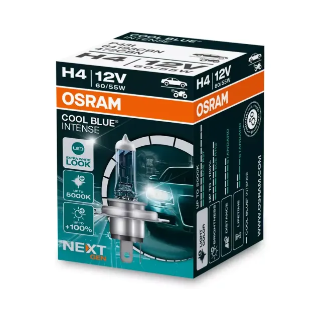 OSRAM H4 12v60/55w P43t Cool Blue Intense NEXT 5000k