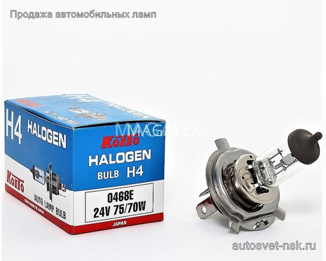 KOITO H4 24v75/70w P43t