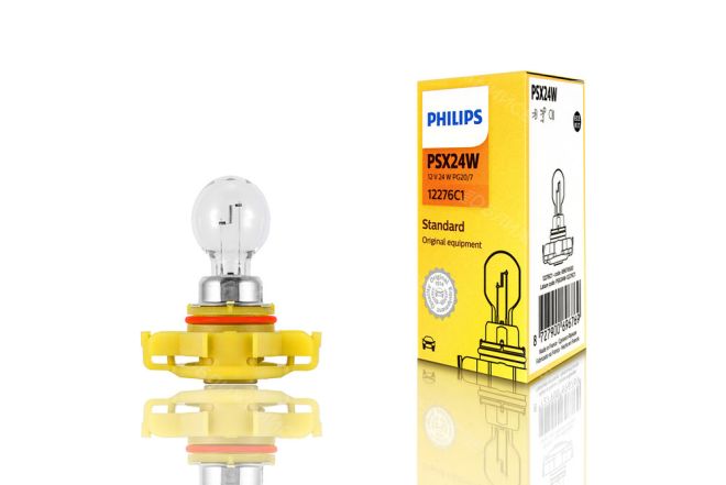 PHILIPS 12v24w PG20/7 (пласт. цок.) HiPerVision