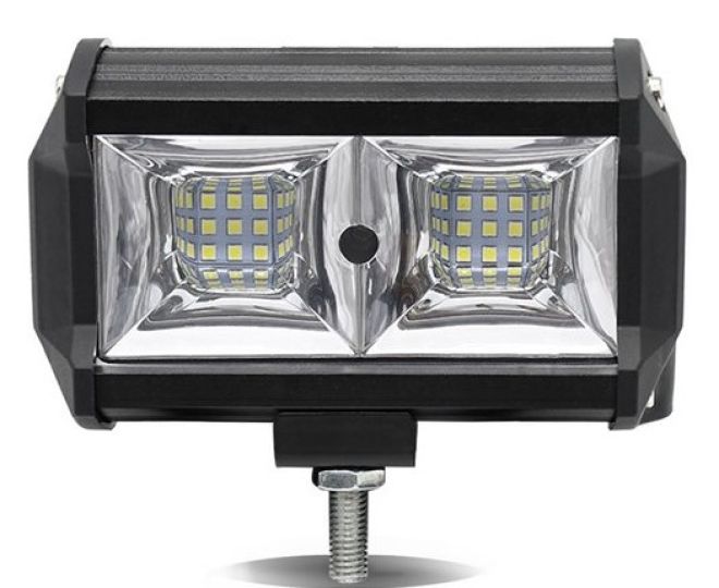 Фара светодиодная (J-03) 9-36v 18 LED 3030 (130*75*64)